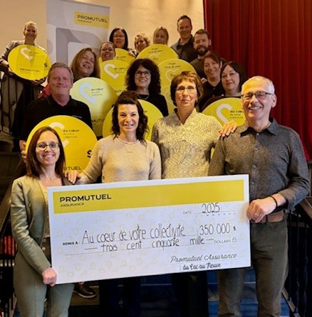 Photo Remise totale Lauréats - Au coeur de votre collectivité Lac au Fleuve