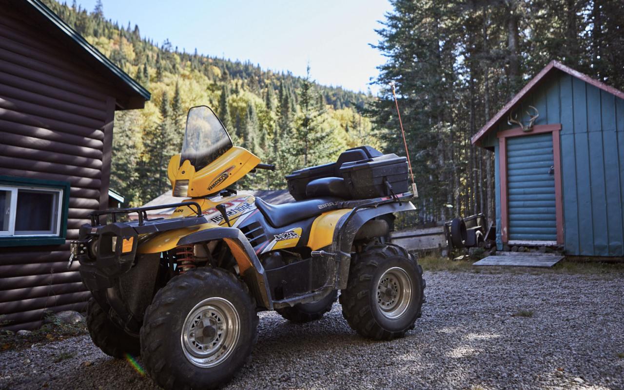 Un beau VTT jaune