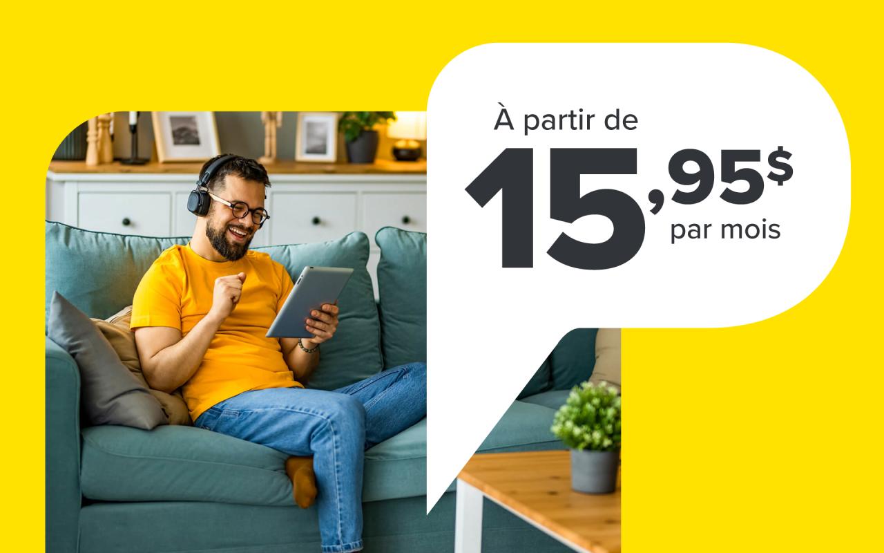 Assurance appartement à partir de 15,95 $ par mois