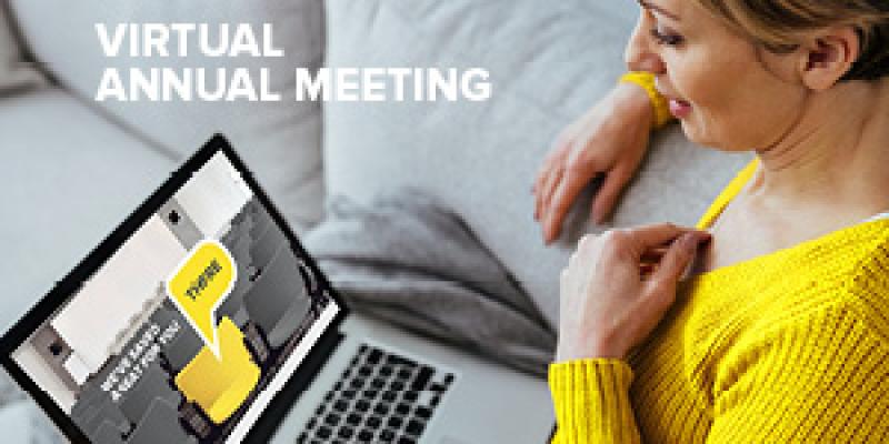 Virtual annual meeting