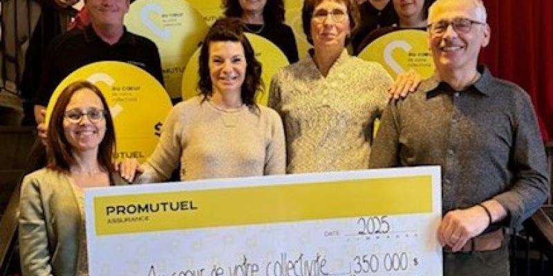 Photo Remise totale Lauréats - Au coeur de votre collectivité Lac au Fleuve