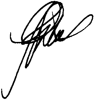 Signature de Geneviève Fortier