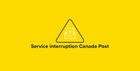 Service Interruption Canada Post