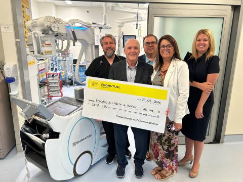Don 100 000$ hôpital de Thetford