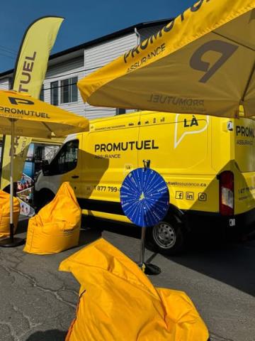 Kiosque Promutuel Assurance au Festival Colline