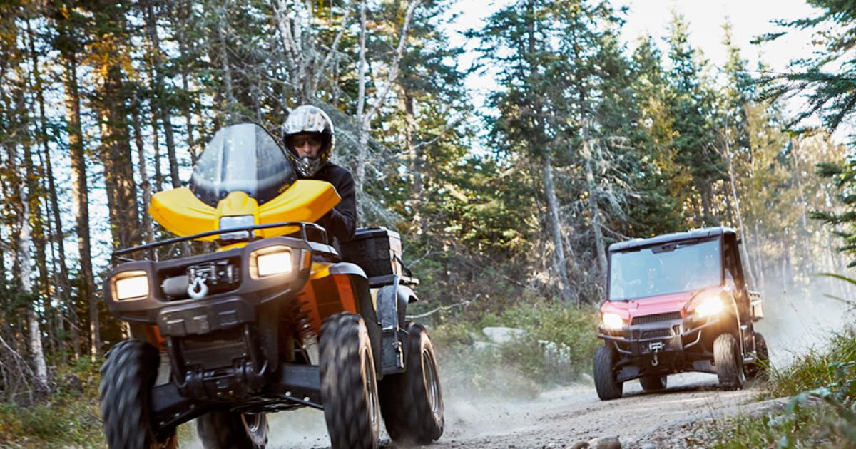 ATV lovers: Enjoy your sport in both fall and winter
