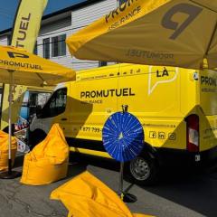 Kiosque Promutuel Assurance au Festival Colline