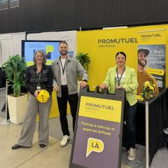 On est LÀ au Salon Défi Emploi aujourd’hui au Centrexpo Promutuel Assurance