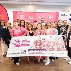 Participants et partenaires de La Joséphine lors du lancement de l’événement à Drummondville.