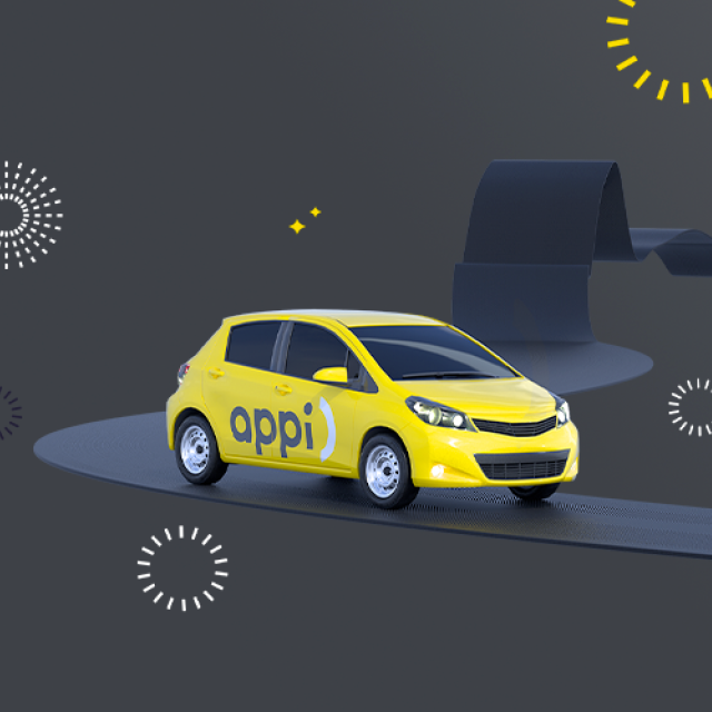 Téléphone sur l'app APPI : Choix d'achats avec les récompenses obtenues grâce à l'auto APPI en arrière-plan