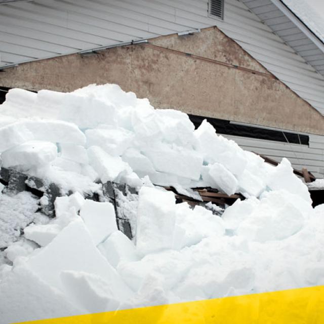 Pression et poids de la neige, Prévenir les dommages